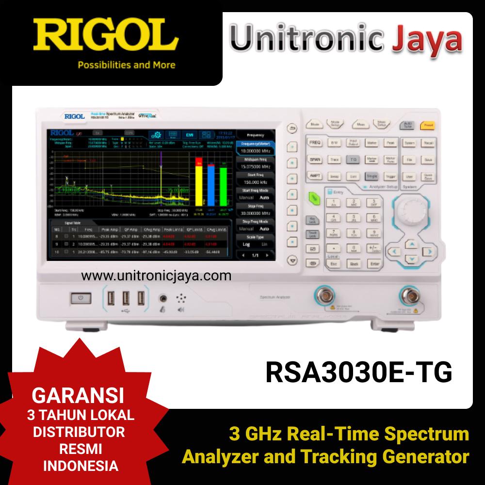 RIGOL RSA3030E-TG Real-Time Spectrum Analyzer