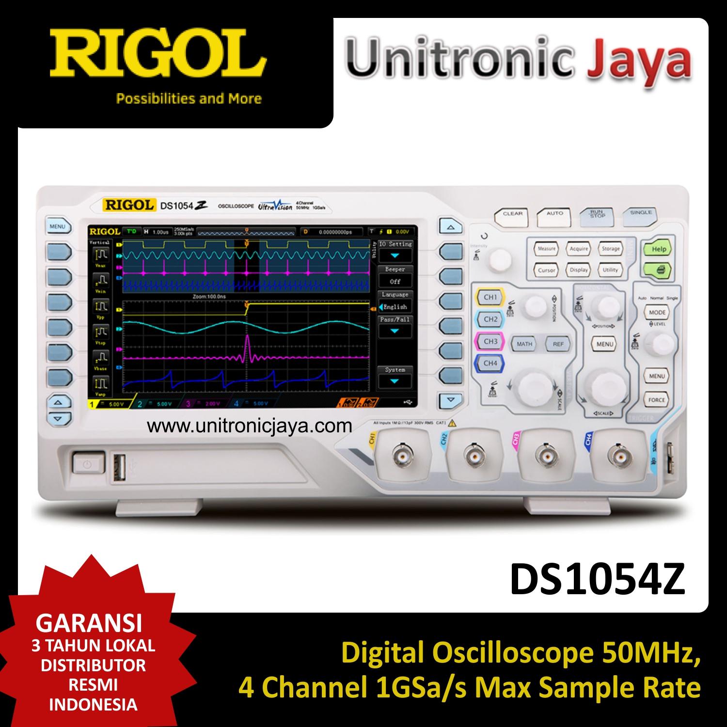 RIGOL DS1054Z Digital Oscilloscope