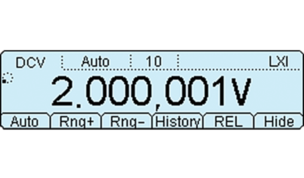 True 6 ½ Digit Reading