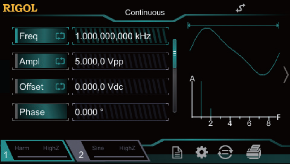 Harmonic Generator