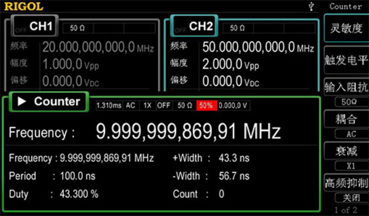 High Resolution Function Of Frequency Meter