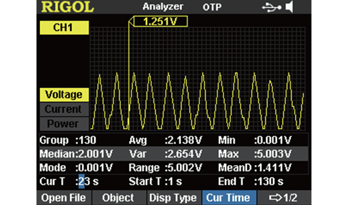 Output Analysis, Monitoring, Setting Preset and Other Functions – DP800 Series