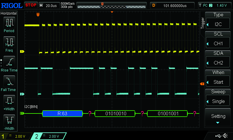 Serial Bus Triggering and Decoding – DS1000Z-E Series