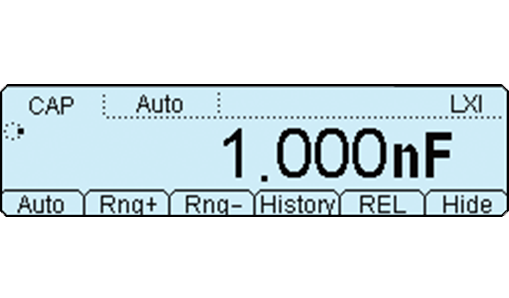 Capacitance Test Function – DM3068 Series