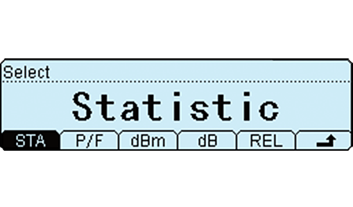 Statistical analysis function – DM3068 Series