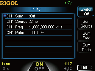 Waveform Overlay & Channel Tracking – DG1000Z Series